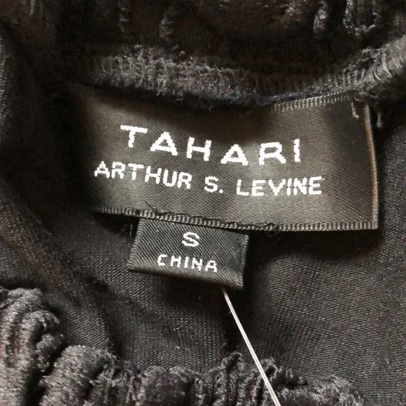 NWT Tahari Knit Black Dress - Picture 5 of 6